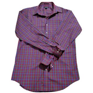 Men's No iron supima cotton pinpoint buttondown shirt